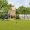 vidaXL - Speelhuis - massief - grenenhout