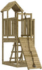 vidaXL - Speelhuis - met - klimwand - geïmpregneerd - grenenhout