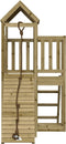 vidaXL - Speelhuis - met - klimwand - geïmpregneerd - grenenhout