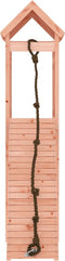 vidaXL - Speelhuis - met - klimwand - massief - douglashout