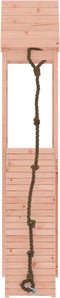vidaXL - Speelhuis - met - klimwand - massief - douglashout