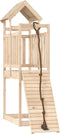 vidaXL - Speelhuis - met - klimwand - massief - grenenhout