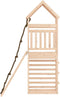 vidaXL - Speelhuis - met - klimwand - massief - grenenhout
