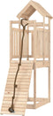 vidaXL - Speelhuis - met - klimwand - massief - grenenhout