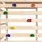 vidaXL - Speelhuis - met - klimwand - massief - grenenhout