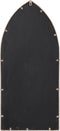 vidaXL - Spiegel - 100x45 - cm - ijzer - zandkleurig