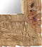 vidaXL - Spiegel - 50x50 - cm - massief - mangohout