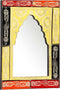vidaXL - Spiegel - handgeschilderd - 40x55 - cm - massief - mangohout