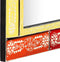 vidaXL - Spiegel - handgeschilderd - 40x55 - cm - massief - mangohout