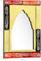 vidaXL - Spiegel - handgeschilderd - 40x55 - cm - massief - mangohout