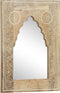 vidaXL - Spiegel - handgeschilderd - 40x55 - cm - massief - mangohout