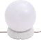vidaXL - Spiegel - met - LED-verlichting - 40x20 - cm - glas - ovaal