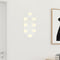 vidaXL - Spiegel - met - LED-verlichting - 40x20 - cm - glas - ovaal