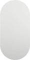 vidaXL - Spiegel - met - LED-verlichting - 40x20 - cm - glas - ovaal