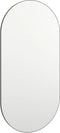 vidaXL - Spiegel - met - LED-verlichting - 40x20 - cm - glas - ovaal