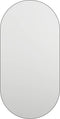 vidaXL - Spiegel - met - LED-verlichting - 40x20 - cm - glas - ovaal