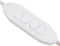 vidaXL - Spiegel - met - LED-verlichting - boog - 90x45 - cm - glas