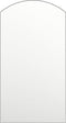 vidaXL - Spiegel - met - LED-verlichting - boog - 90x45 - cm - glas