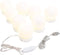 vidaXL - Spiegel - met - LED-verlichting - boog - 90x45 - cm - glas