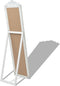 vidaXL - Spiegel - vrijstaand - barok - stijl - 160x40 - cm - wit