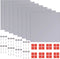 vidaXL - Spiegeltegels - frameloos - 8 - st - 20,5 - cm - glas