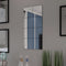 vidaXL - Spiegeltegels - frameloos - 8 - st - 20,5 - cm - glas