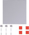 vidaXL - Spiegeltegels - frameloos - 8 - st - 20,5 - cm - glas