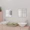 vidaXL - Spiegeltegels - frameloos - 8 - st - 20,5 - cm - glas
