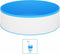 vidaXL - Splasher - pool - met - hangende - skimmer - en - pomp - 350x90 - cm - wit