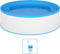 vidaXL - Splasher - pool - met - hangende - skimmer - en - pomp - 350x90 - cm - wit