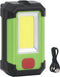 vidaXL Spotlight draagbaar solar LED 7 W koudwit