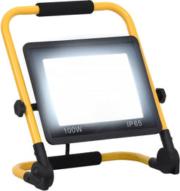 vidaXL Spotlight met handvat LED 100 W koudwit