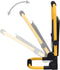 vidaXL Spotlight met handvat LED 100 W warmwit