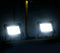 vidaXL Spotlight met handvat LED 2x30 W koudwit