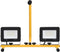 vidaXL Spotlight met handvat LED 2x30 W koudwit