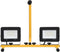 vidaXL Spotlight met handvat LED 2x30 W warmwit