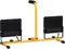 vidaXL Spotlight met handvat LED 2x50 W warmwit