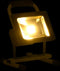 vidaXL Spotlight met handvat oplaadbaar LED 30 W warmwit