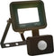 vidaXL Spotlight met sensor LED 10 W warmwit