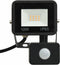 vidaXL Spotlight met sensor LED 10 W warmwit