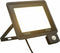 vidaXL Spotlight met sensor LED 100 W warmwit