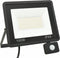 vidaXL Spotlight met sensor LED 100 W warmwit