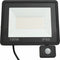 vidaXL Spotlight met sensor LED 100 W warmwit