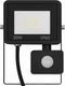 vidaXL Spotlight met sensor LED 20 W warmwit
