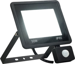 vidaXL Spotlight met sensor LED 50 W koudwit