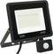 vidaXL Spotlight met sensor LED 50 W warmwit