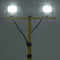 vidaXL Spotlight met statief LED 2x20 W koudwit