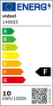 vidaXL Spotlight met statief LED 2x30 W warmwit