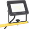 vidaXL Spotlight met statief LED 2x30 W warmwit