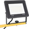 vidaXL Spotlight met statief LED 2x50 W koudwit